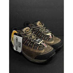 Magnum unisex Steel Toe Work Or Hiking Shoes Size 6.5 (US) Black/Tan